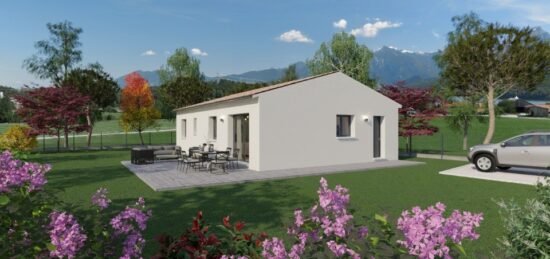Maison neuve à Mus, Occitanie